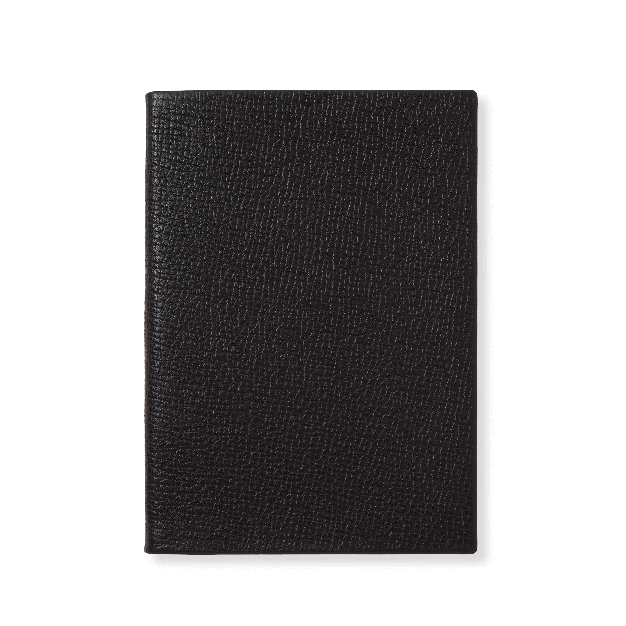 Smythson Soho Notebook In Ludlow In Black